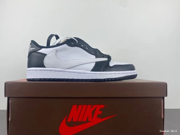 SP OG HighQuality DM7866- White Black Phantom Jordan Low Travis Retro Scott 1 8033 655 0619